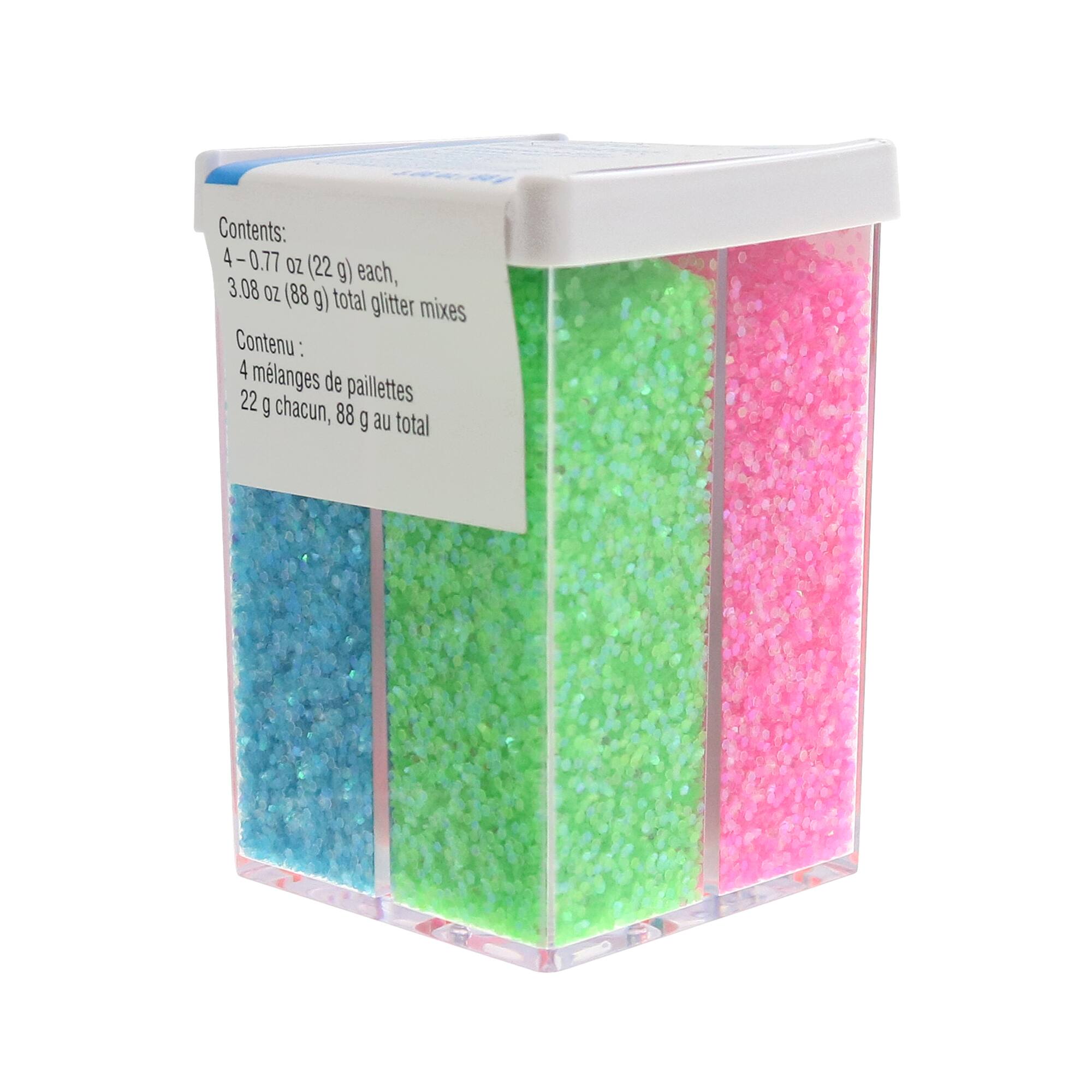 12 Pack: Neon Glitter Set by Creatology™